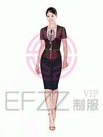 女職業裝夏裝設計圖293