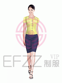 女職業裝夏裝設計圖298