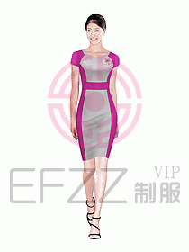 女職業(yè)裝夏裝設(shè)計(jì)圖304