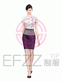 女職業裝夏裝設計圖311