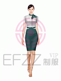 女職業裝夏裝設計圖318