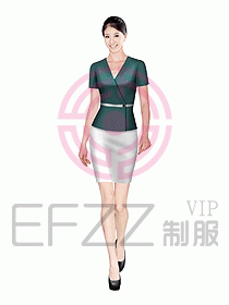 女職業裝夏裝設計圖350