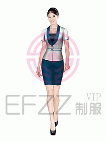 女職業裝夏裝設計圖352