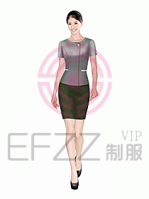 女職業裝夏裝設計圖357