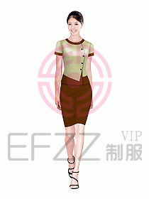 女職業裝夏裝設計圖361