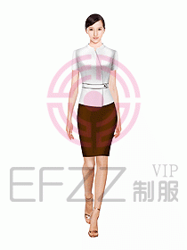 女職業裝夏裝設計圖367