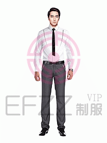 男職業(yè)裝長袖襯衫設(shè)計圖179