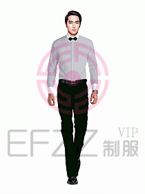 男職業裝長袖襯衫設計圖194