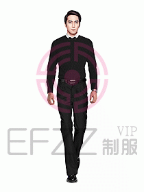 男職業裝長袖襯衫設計圖218