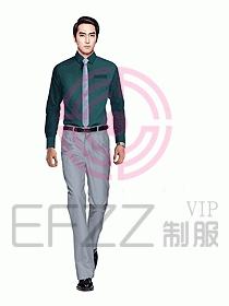 男職業(yè)裝長袖襯衫設(shè)計(jì)圖247