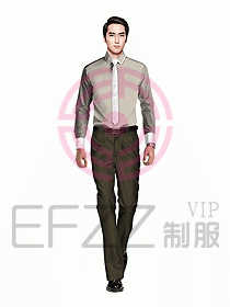 男職業(yè)裝長袖襯衫設(shè)計圖258