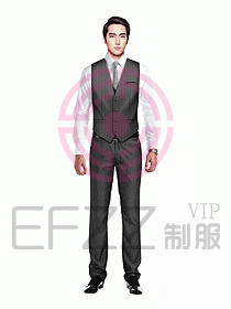 男職業(yè)裝馬夾設(shè)計圖028