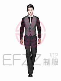 男職業裝馬夾設計圖035