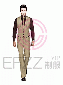 男職業(yè)裝馬夾設(shè)計圖038