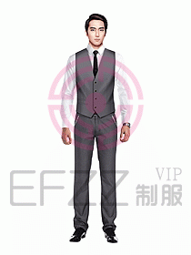 男職業(yè)裝馬夾設(shè)計(jì)圖042