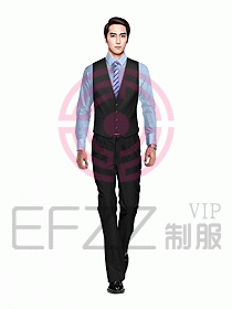 男職業(yè)裝馬夾設(shè)計圖068