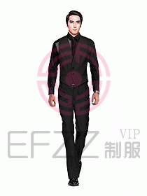 男職業裝馬夾設計圖084