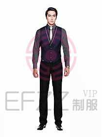 男職業(yè)裝馬夾設(shè)計(jì)圖103