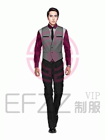 男職業裝馬夾設計圖104