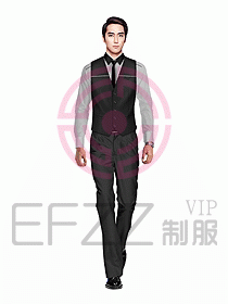 男職業(yè)裝馬夾設(shè)計(jì)圖119