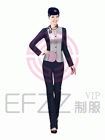 空姐服裝設計效果圖330