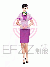 空姐服裝設(shè)計(jì)效果圖346