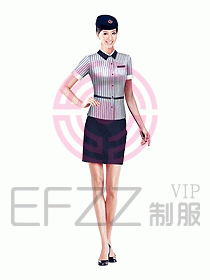 空姐服裝設計效果圖361