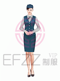 空姐服裝設計效果圖365
