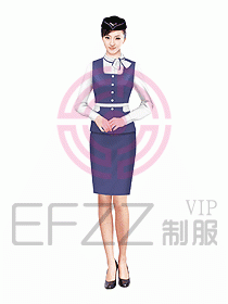 空姐服裝設(shè)計效果圖368