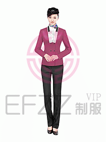 空姐服裝設計效果圖378