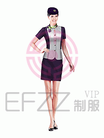 空姐服裝設(shè)計效果圖388