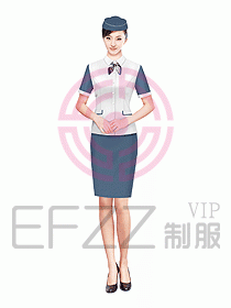 空姐服裝設計效果圖394