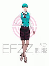 空姐服裝設計效果圖404