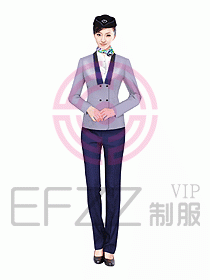 空姐服裝設計效果圖408