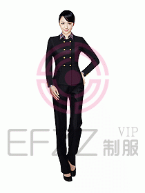 女職業裝設計效果圖621