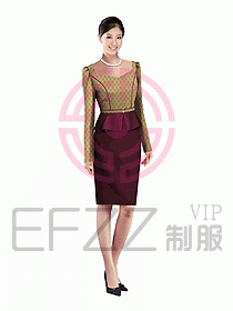 酒店總臺大堂制服設計圖397