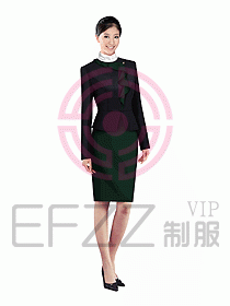 酒店總臺(tái)大堂制服設(shè)計(jì)圖415