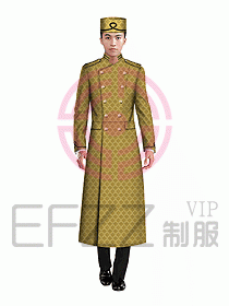 酒店門童制服設計效果圖626