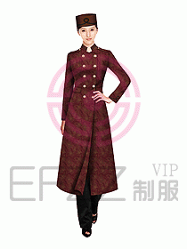 酒店門童制服設計效果圖624