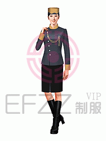 酒店門童制服設計效果圖630