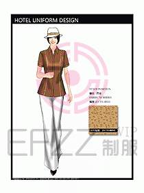 酒店門童制服設計效果圖664