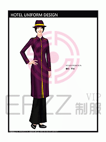 酒店門童制服設計效果圖671