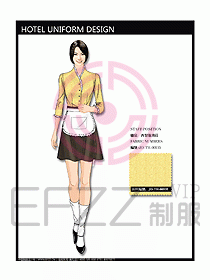 酒店西餐服務(wù)生制服設(shè)計(jì)圖727