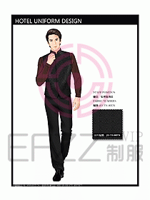 酒店西餐服務(wù)生制服設(shè)計圖750
