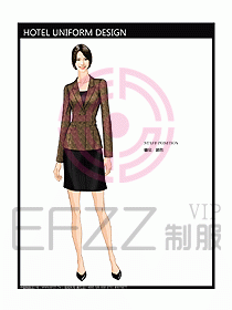 酒店經理服裝設計效果圖313