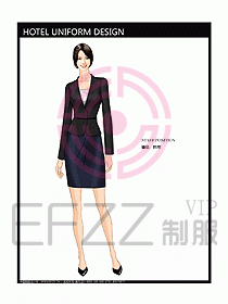 酒店經理服裝設計效果圖318