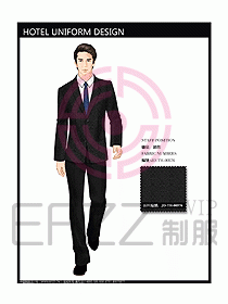 酒店經理服裝設計效果圖316