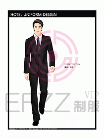 酒店經理服裝設計效果圖323