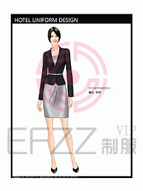 酒店經(jīng)理服裝設(shè)計效果圖322