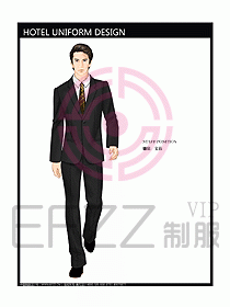 前臺(tái)服務(wù)生制服設(shè)計(jì)效果圖477